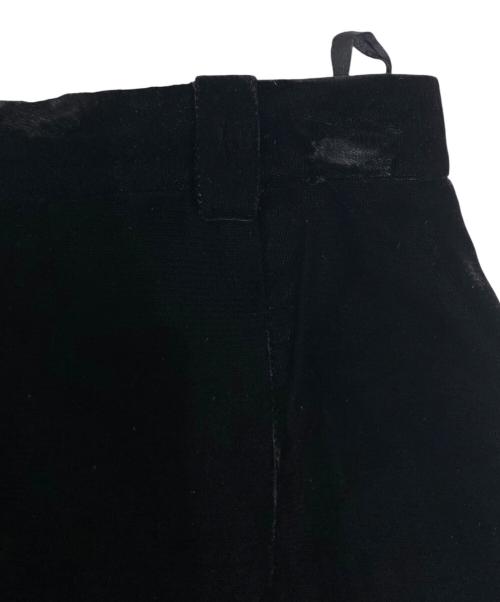 CHANEL（シャネル）CHANEL (シャネル) ベルベットスカート ブラック サイズ:34の古着・服飾アイテム