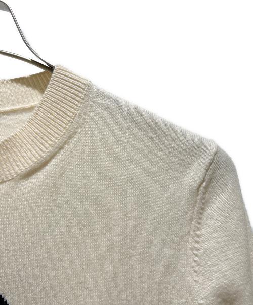 CHANEL（シャネル）CHANEL (シャネル) LA PAUSA/ラ パウザ カシミヤクルーネックニット アイボリー サイズ:36の古着・服飾アイテム