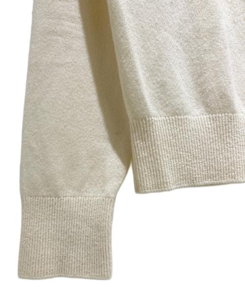 CHANEL（シャネル）CHANEL (シャネル) LA PAUSA/ラ パウザ カシミヤクルーネックニット アイボリー サイズ:36の古着・服飾アイテム