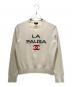 CHANEL（シャネル）の古着「LA PAUSA/ラ パウザ カシミヤクルーネックニット」｜アイボリー