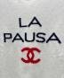中古・古着 CHANEL (シャネル) LA PAUSA/ラ パウザ カシミヤクルーネックニット アイボリー サイズ:36：140000円