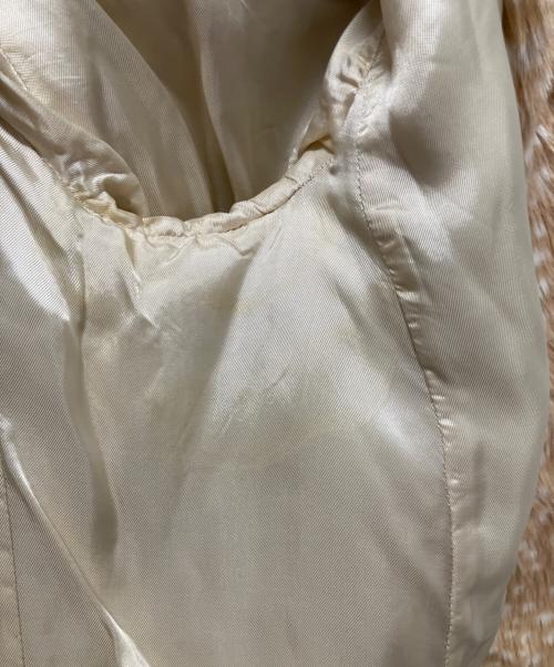 MIU MIU（ミュウミュウ）MIU MIU (ミュウミュウ) フェイクファーコート/バンビ柄コート/アニマル柄 ブラウン サイズ:36の古着・服飾アイテム