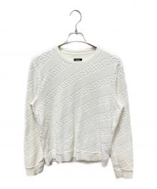 FENDI（フェンディ）の古着「ズッカ柄スウェット」｜ホワイト
