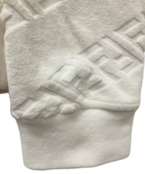 FENDI（フェンディ）FENDI (フェンディ) ズッカ柄スウェット ホワイト サイズ:Sの古着・服飾アイテム