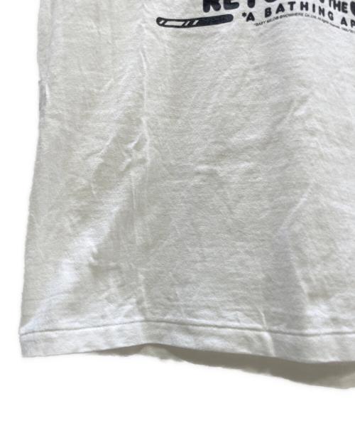 A BATHING APE（アベイシングエイプ）A BATHING APE (アベイシングエイプ) STAR WARS (スターウォーズ) プリントTシャツ ホワイト サイズ:Sの古着・服飾アイテム
