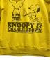 中古・古着 BACKDROP (バックドロップ) Vintage PEANUTS (ヴィンテージピーナッツ) ラグランスウェット イエロー サイズ:M：12000円