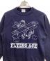 BACKDROP (バックドロップ) Vintage PEANUTS (ヴィンテージピーナッツ) ラグランスウェット ネイビー サイズ:M：10000円