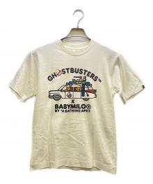 A BATHING APE×Ghostbusters（アベイシングエイプ×ゴーストバスターズ）の古着「プリントTシャツ」｜ホワイト