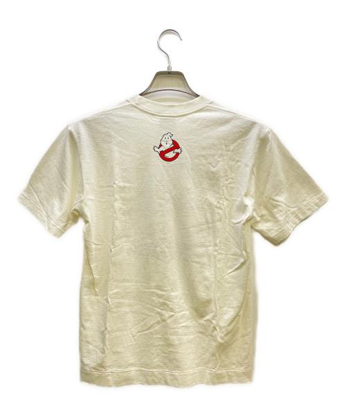 A BATHING APE（アベイシングエイプ）A BATHING APE (アベイシングエイプ) Ghostbusters (ゴーストバスターズ) プリントTシャツ ホワイト サイズ:Sの古着・服飾アイテム