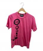 COMME des GARCONS×THE BEATLESコムデギャルソン×ビートルズ）の古着「プリントTシャツ」｜ピンク