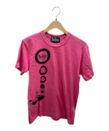 COMME des GARCONS×THE BEATLES（コムデギャルソン×ビートルズ）の古着「プリントTシャツ」｜ピンク