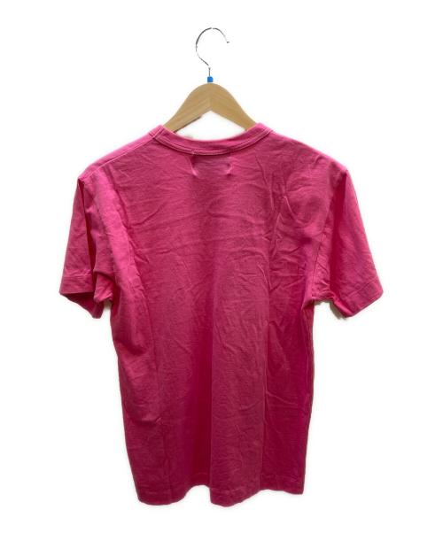 COMME des GARCONS（コムデギャルソン）COMME des GARCONS (コムデギャルソン) THE BEATLES (ビートルズ) プリントTシャツ ピンク サイズ:Mの古着・服飾アイテム