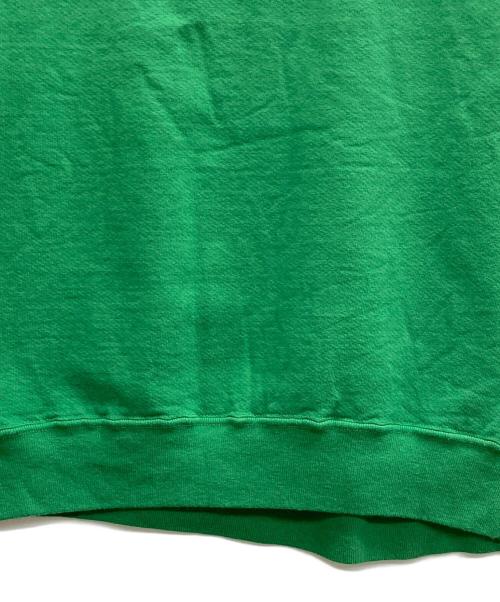 BACKDROP（バックドロップ）BACKDROP (バックドロップ) Vintage PEANUTS (ヴィンテージピーナッツ) ラグランスウェット グリーン サイズ:Mの古着・服飾アイテム