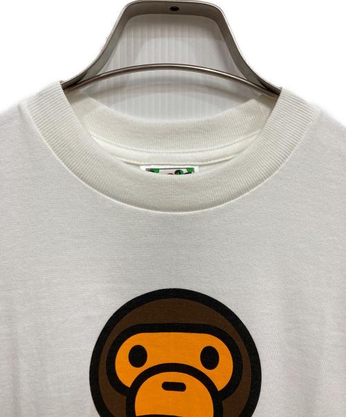 A BATHING APE（アベイシングエイプ）A BATHING APE (アベイシングエイプ) スポンジボブ (LEGO) スポンジボブ プリントTシャツ ホワイト サイズ:Sの古着・服飾アイテム