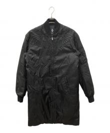 MARCELO BURLON（マルセロバーロン）の古着「ジップアップコート」｜ブラック