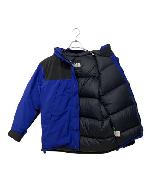 THE NORTH FACE（ザ ノース フェイス）THE NORTH FACE (ザ ノース フェイス) マウンテンダウンジャケット ブルー×ブラック サイズ:SIZE　M 未使用品の古着・服飾アイテム