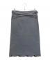 ROBE DE CHAMBRE COMME DES GARCONS (ローブドシャンブル コムデギャルソン) RI SO13　スカラップヘムラップスカート グレー サイズ:印字消え：9000円