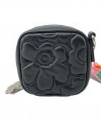 marimekkoマリメッコ）の古着「ポーチ　Unikko / Nano Gratha shoulder bag」｜ブラック