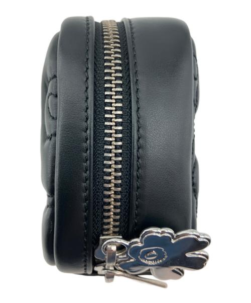 marimekko（マリメッコ）marimekko (マリメッコ) ポーチ　Unikko / Nano Gratha shoulder bag ブラック サイズ:ONE　SIZE 未使用品の古着・服飾アイテム