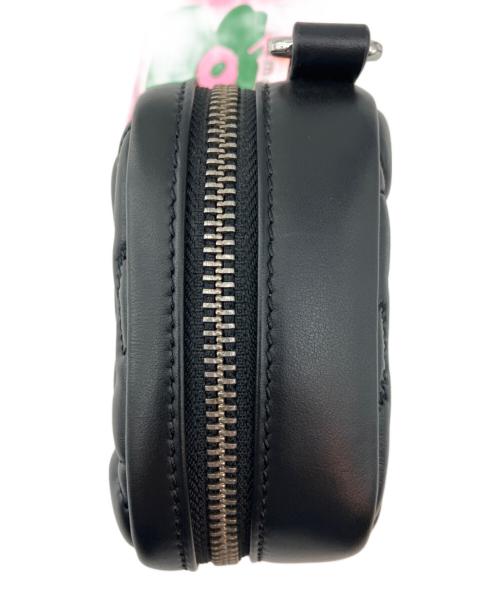 marimekko（マリメッコ）marimekko (マリメッコ) ポーチ　Unikko / Nano Gratha shoulder bag ブラック サイズ:ONE　SIZE 未使用品の古着・服飾アイテム