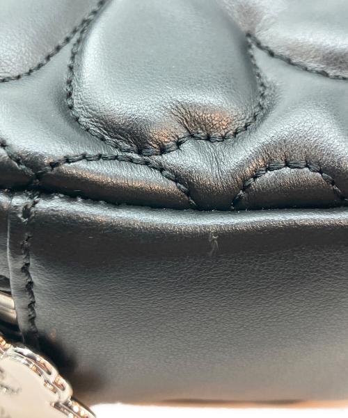 marimekko（マリメッコ）marimekko (マリメッコ) ポーチ　Unikko / Nano Gratha shoulder bag ブラック サイズ:ONE　SIZE 未使用品の古着・服飾アイテム