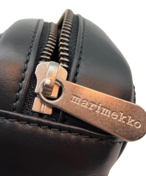 marimekko（マリメッコ）marimekko (マリメッコ) ポーチ　Unikko / Nano Gratha shoulder bag ブラック サイズ:ONE　SIZE 未使用品の古着・服飾アイテム