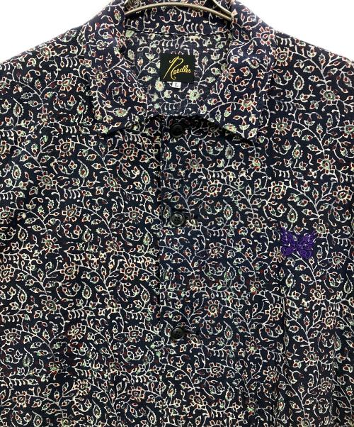 Needles（ニードルズ）Needles (ニードルズ) L/S Cabana Shirt ネイビー サイズ:Lの古着・服飾アイテム