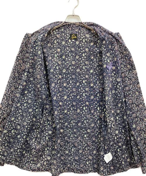 Needles（ニードルズ）Needles (ニードルズ) L/S Cabana Shirt ネイビー サイズ:Lの古着・服飾アイテム