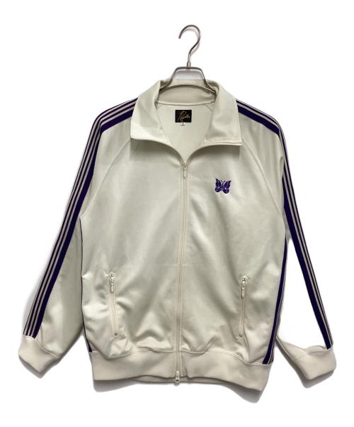 Needles（ニードルズ）Needles (ニードルズ) Track Jacket Poly Smooth アイボリー サイズ:Lの古着・服飾アイテム