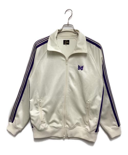 Needles（ニードルズ）Needles (ニードルズ) Track Jacket Poly Smooth アイボリー サイズ:Lの古着・服飾アイテム