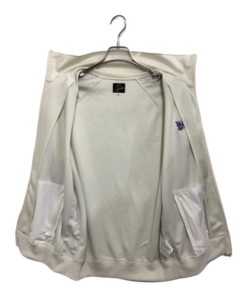 Needles（ニードルズ）Needles (ニードルズ) Track Jacket Poly Smooth アイボリー サイズ:Lの古着・服飾アイテム