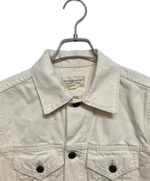 Denim & Supply Ralph Lauren（デニム＆サプライ ラルフローレン）Denim & Supply Ralph Lauren (デニム＆サプライ ラルフローレン) デニムジャケット ベージュ サイズ:XSの古着・服飾アイテム