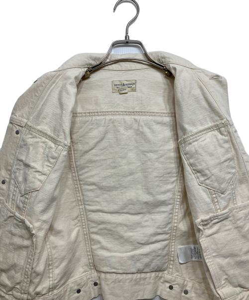 Denim & Supply Ralph Lauren（デニム＆サプライ ラルフローレン）Denim & Supply Ralph Lauren (デニム＆サプライ ラルフローレン) デニムジャケット ベージュ サイズ:XSの古着・服飾アイテム