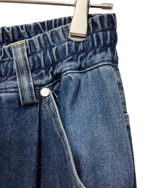 CLESSTE（クレスト）CLESSTE (クレスト) VINTAGE WASH SELVEDGE DENIM MASSIVE PANTS インディゴ サイズ:Freeの古着・服飾アイテム