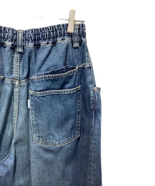 CLESSTE（クレスト）CLESSTE (クレスト) VINTAGE WASH SELVEDGE DENIM MASSIVE PANTS インディゴ サイズ:Freeの古着・服飾アイテム