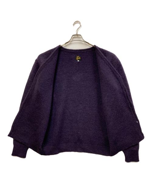 Needles（ニードルズ）Needles (ニードルズ) Mohair Cardigan パープル サイズ:Mの古着・服飾アイテム