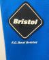 中古・古着 F.C.R.B. (エフシーレアルブリストル) TRAINING TRACK RIBBED PANTS ブルー サイズ:M 未使用品：16000円