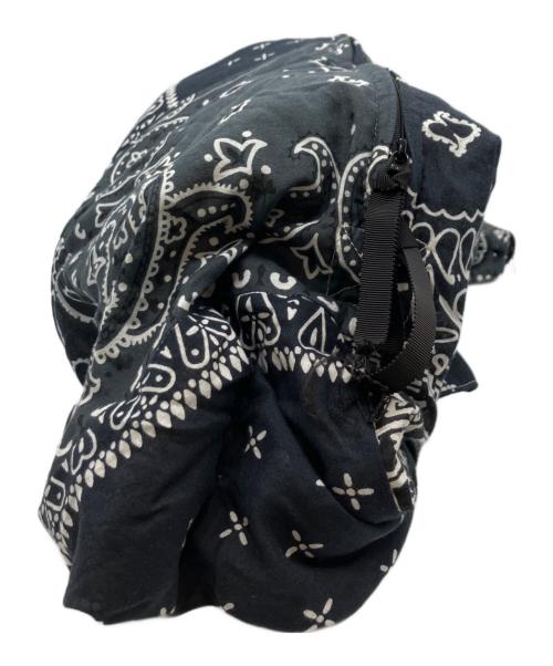 KAPITAL JOURNEY PRODUCT（キャピタル）KAPITAL JOURNEY PRODUCT (キャピタル) バンダナショルダーバッグ ブラックの古着・服飾アイテム
