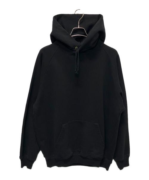 COMOLI（コモリ）COMOLI (コモリ) 25AW 　コットン裏毛 パーカ ブラック サイズ:4の古着・服飾アイテム
