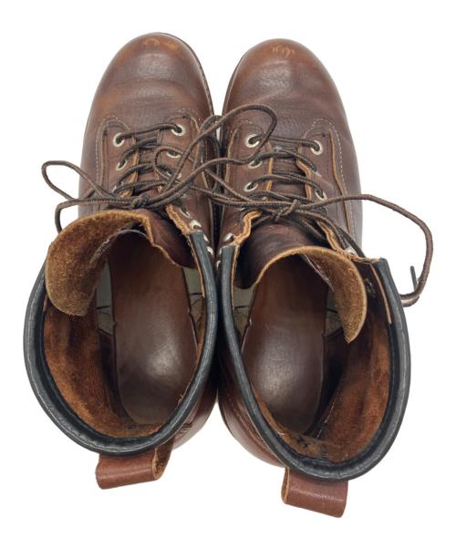 RED WING（レッドウィング）RED WING (レッドウィング) ラインマンブーツ　07年製　2906 ブラウン サイズ:8 1/2の古着・服飾アイテム