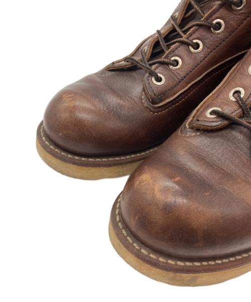 RED WING（レッドウィング）RED WING (レッドウィング) ラインマンブーツ　07年製　2906 ブラウン サイズ:8 1/2の古着・服飾アイテム