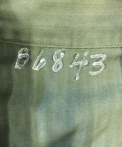 VINTAGE MILITARY（ヴィンテージ ミリタリー）VINTAGE MILITARY (ヴィンテージ ミリタリー) US ARMY USMC P-41 HBTジャケット オリーブ サイズ:表記なしの古着・服飾アイテム