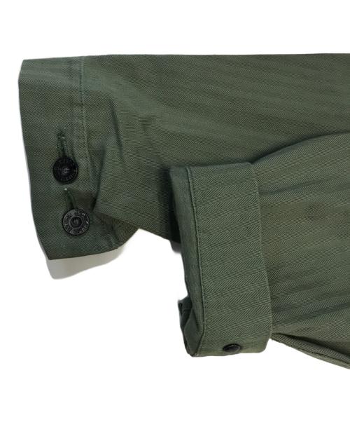 VINTAGE MILITARY（ヴィンテージ ミリタリー）VINTAGE MILITARY (ヴィンテージ ミリタリー) US ARMY USMC P-41 HBTジャケット オリーブ サイズ:表記なしの古着・服飾アイテム