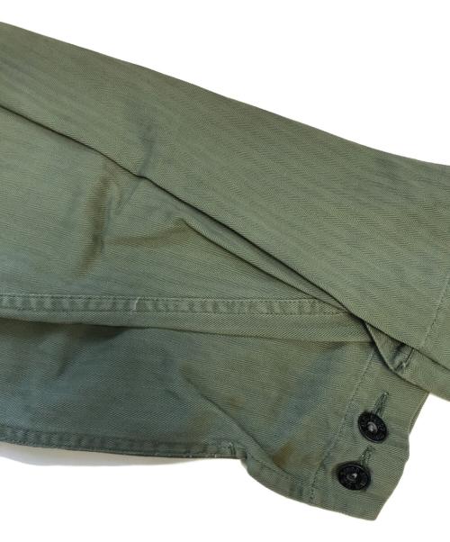 VINTAGE MILITARY（ヴィンテージ ミリタリー）VINTAGE MILITARY (ヴィンテージ ミリタリー) US ARMY USMC P-41 HBTジャケット オリーブ サイズ:表記なしの古着・服飾アイテム