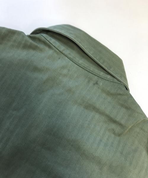 VINTAGE MILITARY（ヴィンテージ ミリタリー）VINTAGE MILITARY (ヴィンテージ ミリタリー) US ARMY USMC P-41 HBTジャケット オリーブ サイズ:表記なしの古着・服飾アイテム