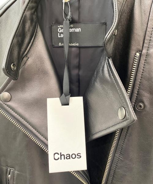 CHAOS（カオス）CHAOS (カオス) コートニ－ライダースジャケット ブラック サイズ:Freeの古着・服飾アイテム