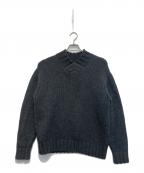 AURALEEオーラリー）の古着「SUPER FINE WOOL AIRY KNIT」｜グレー