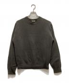 AURALEEオーラリー）の古着「FRENCH MERINO STONE WASHED KNIT」｜グレー