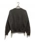 AURALEE (オーラリー) FRENCH MERINO STONE WASHED KNIT グレー サイズ:4：13000円
