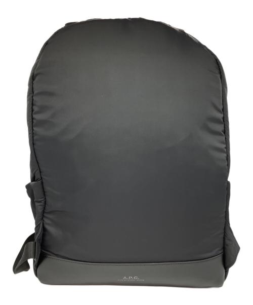 JJJJound（ジョウンド）JJJJound (ジョウンド) A.P.C. (アーペーセー) ナイロンリュック ブラックの古着・服飾アイテム